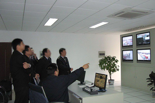 西安市綠地集團多處項目監(jiān)控安裝